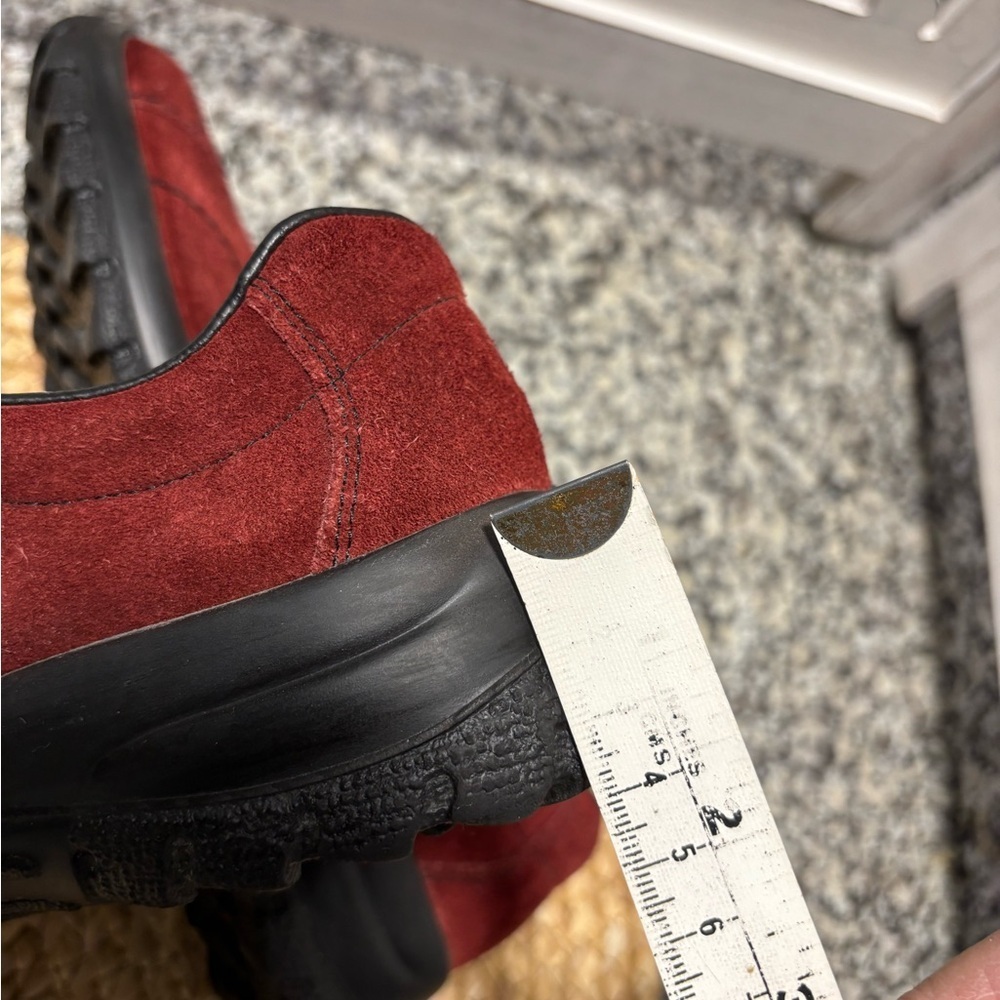 Rieker Men's Red Suede Loafers - Picture 13 of 14